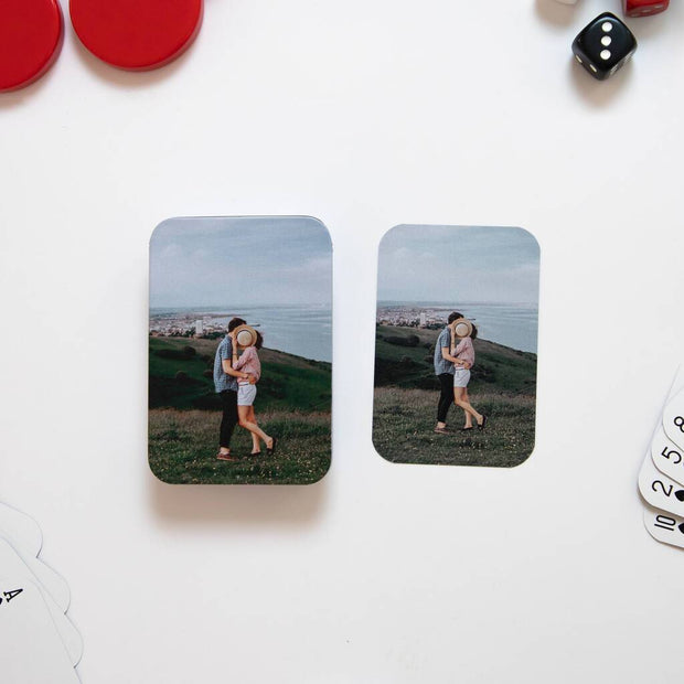 Personalised Couple Photo Playing Cards - Proper Goose