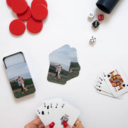 Personalised Couple Photo Playing Cards - Proper Goose